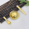 【限时克减150元】足金999 金碗筷三件套百福吉祥富贵摆件礼盒（配精美包装/手提袋、NGTC国检证书）(ATBJ00024)（预售产品下单后不退款不退货不换货不补差价） 商品缩略图3