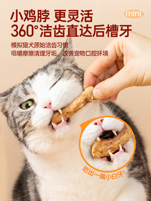 猫咪 冻干迷你鸡脖50g 猫零食小零嘴 商品图2