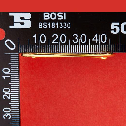 【限时克减128元】足金999.9 #儿童/宝宝 实心同宽推拉BB镯宝宝镯童镯（单只）面宽约1.6-1.8mm(TZ00010-01)（预售产品下单后不退款不退货不换货不补差价） 商品图3