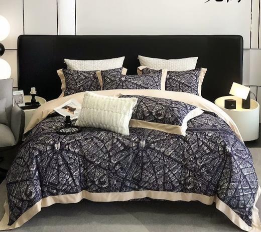 甄选长绒棉数码印花四件套2.0*2.3mG117900033 商品图3