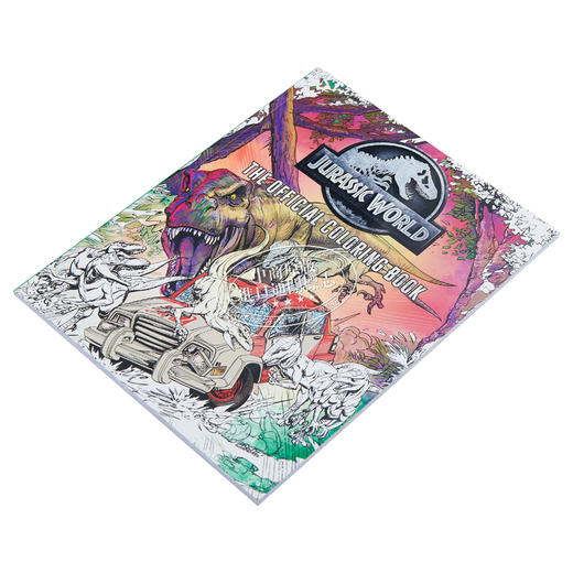 预售 【中商原版】侏罗纪世界 涂色书 英文原版 Jurassic World The  Coloring Book Insight Editions 涂色书 影视相关 商品图1