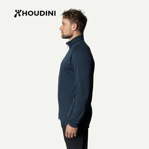 HOUDINI胡丁尼 Outright Jacket 直率 男款户外保暖抓绒夹克229674 商品图2