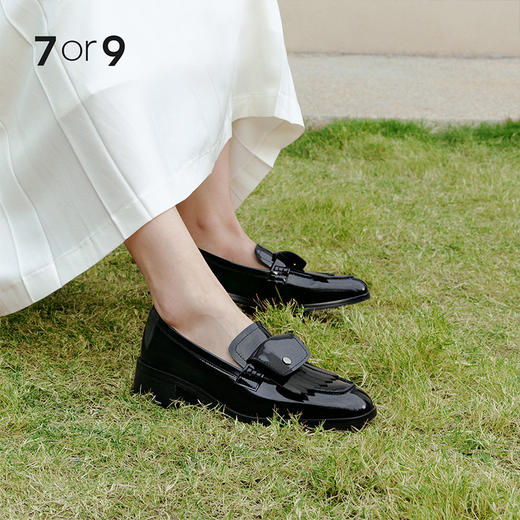 7or9-乐福专用暗扣流苏前扣（黑） 商品图1