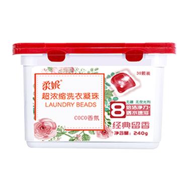 柔妮超浓缩洗衣凝珠【coco香氛】30颗 商品图1