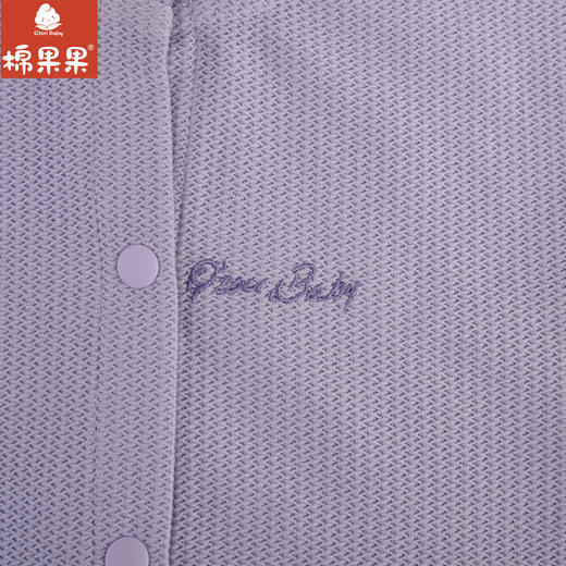 棉果果专柜同款春季新品女童提花针织开衫M122100224022 商品图2