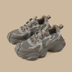 品质好货 | Safiya/索菲娅2023秋冬百搭复古保暖增高千禧风老爹鞋 SF33112741