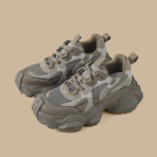 品质好货 | Safiya/索菲娅2023秋冬百搭复古保暖增高千禧风老爹鞋 SF33112741 商品图0