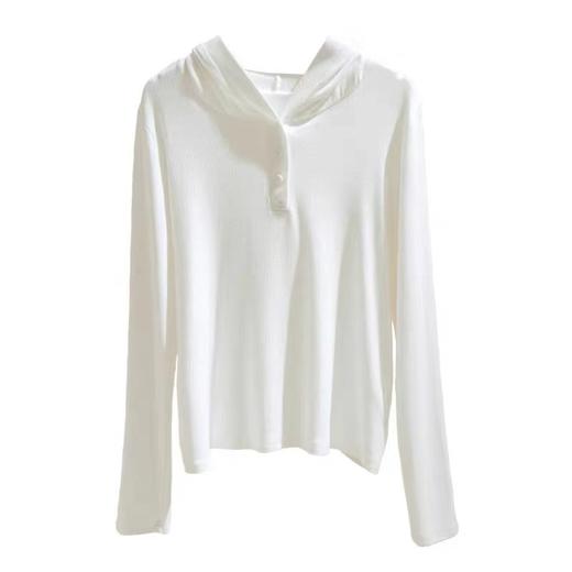 女士带帽羊毛休闲衣柔软亲肤手感好[FF24801] 商品图3