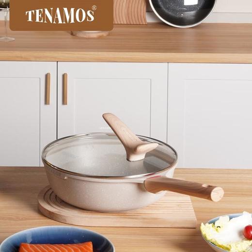 泰魔师 麦饭石煎炒锅 28CM TMS-F28 商品图0