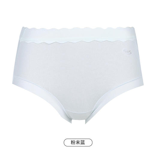 都市丽人基础系列舒肤棉内裤女100S棉纯棉女士内裤中腰平角内裤LK45G6 商品图8