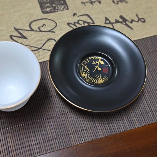 羽诗制造出品 松风煮茗套装茶具茶巾文创礼盒 商品图2