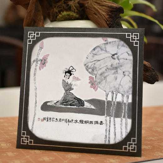 羽诗制造出品 蔡超仕女系列鼠标垫艺术家元素衍生系列文创 商品图4