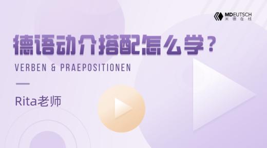 德语动介搭配怎么学？ 商品图0
