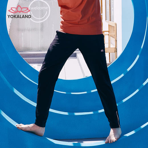 YOKALAND/优卡莲EPM057长裤修身跑步训练男士运动长裤小脚收口 商品图4