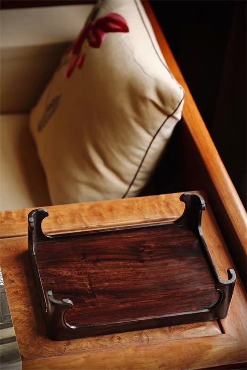 紫光檀【云桦】香几 商品图5