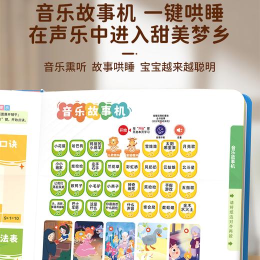 <升级版>儿歌+早教0-7岁会说话有声书儿童启蒙早教点读书(充电版) 商品图2