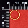 足金999.9 黄金空心光面耳圈(ES00029-06)（预售产品下单后不退款不退货不换货不补差价（预售产品下单后不退款不退货不换货不补差价 商品缩略图2
