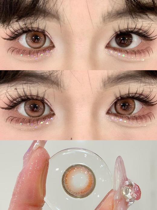 【大直径】Recolook-甜梦蔷薇14.5mm【年抛 0-800度 无525/575】 商品图1