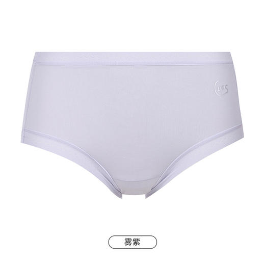 都市丽人基础木代尔系列纤柔绵内裤女100S莫代尔女士内裤中腰平角内裤LK45F1 商品图6