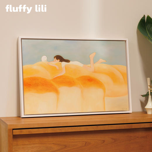 儿力力 fluffy lili 《面包的幻想》限量199版复制版画【该商品不支持用券】| 【30天内发货】 商品图4