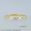 【限时克减150元】足金999.9 【精品】实心(面宽约2.6-3mm)车花螺丝纹固口镜面金手镯(AISZ00103-1)（预售产品下单后不退款不退货不换货不补差价） 商品缩略图2
