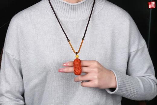 南红【瑞龙戏珠】吊坠 配精美编织挂绳 商品图5