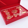 【限时克减150元】足金999 #婚庆 婚庆八宝摆件婚庆礼盒陪嫁嫁妆订婚摆件礼盒（配精美包装、NGTC国检证书）(ATBJ00004)（预售产品下单后不退款不退货不换货不补差价） 商品缩略图2