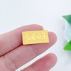 【限时克减128元】【2克】足金999.9  #婚庆 实心2g新婚快乐金条投资金纯黄金双喜百年好合金条（配亚克力盒）(YDJT00058-02)（预售产品下单后不退款不退货不换货不补差价） 商品缩略图4