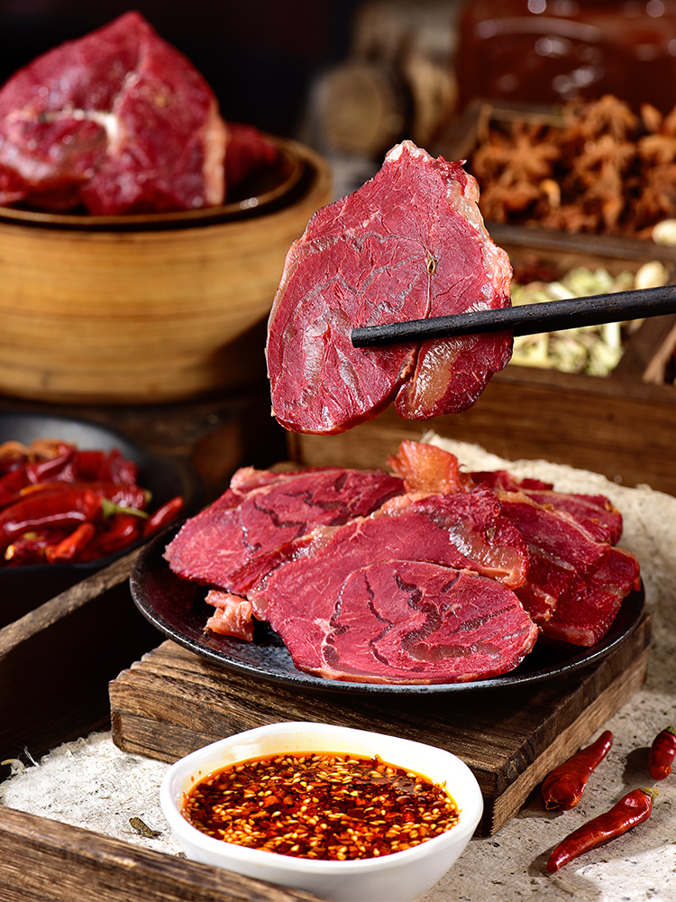 短保食品，务必及时签收，冷藏或冷冻！！！【地道美食 | 腊牛腱子肉/酱牛腱子肉牛肉1斤/2斤装】农家放养牛肉质佳，地道传统风味，多重香料慢炖，开袋即食，下单72小时内发货，一经下单不支持拦截退款！