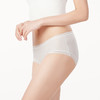 都市丽人基础系列薄透丝滑内裤女提花女士内裤速干中腰平角内裤LK42A1 商品缩略图1
