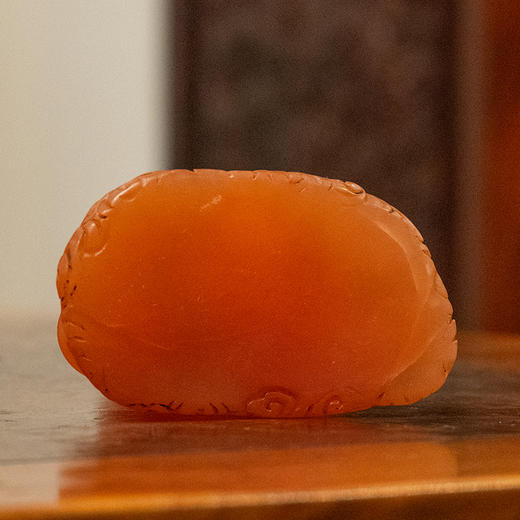 清 红善伯洞石雕戏狮罗汉像 商品图4