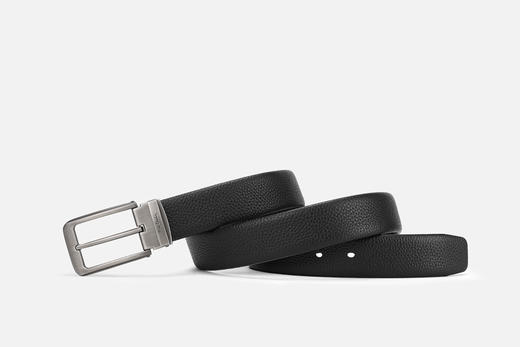 皮尔简约美学牛皮男士针扣皮带腰带 商品图2