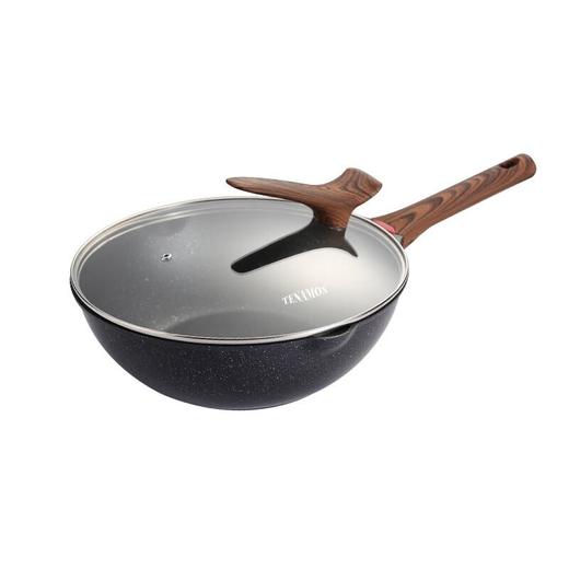 泰魔师火山岩麦饭石不粘锅（送盖送铲） F32 双用 商品图2