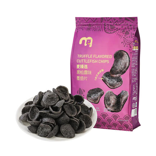 MC 麦德龙 麦臻选 黑松露味墨鱼片 360g 商品图0