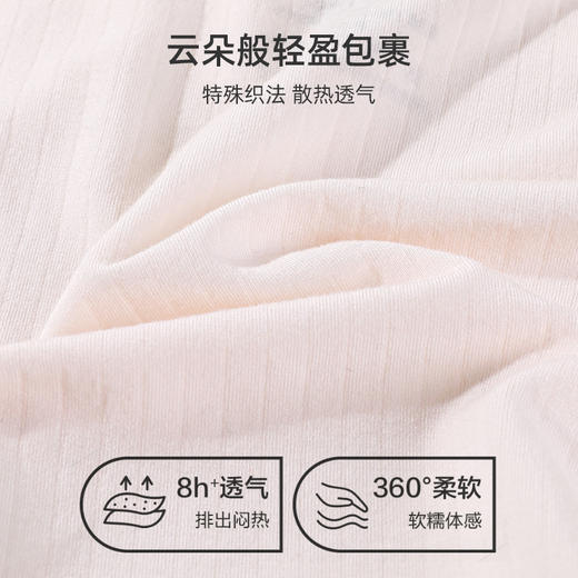 【3条装】熳洁儿 女无缝内裤包臀弹力中腰三角裤可爱卡通印花抗菌内裆24262101 商品图6