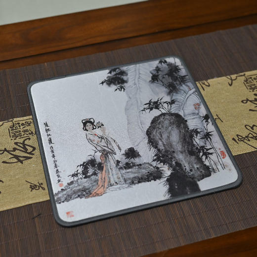 羽诗制造出品 蔡超仕女系列鼠标垫艺术家元素衍生系列文创 商品图2