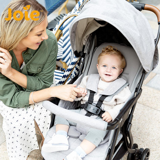 飘逸精灵婴儿推车月岩灰/牛津蓝（0-3岁） 商品图1