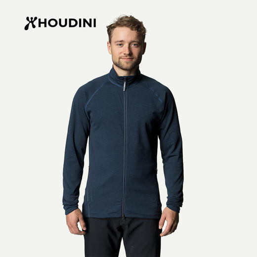 HOUDINI胡丁尼 Outright Jacket 直率 男款户外保暖抓绒夹克229674 商品图1