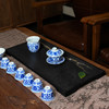陆羽独秀茶盘高端乌金石湿泡茶台家用新中式轻奢茶具托盘石茶台 商品缩略图7