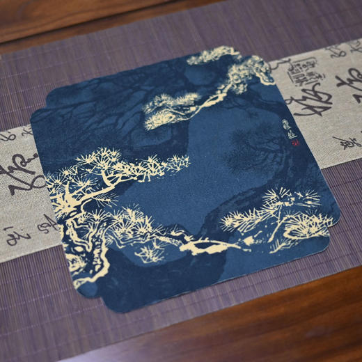 羽诗制造出品 松风煮茗套装茶具茶巾文创礼盒 商品图3