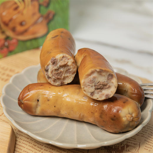 远味哈尔滨风味俄式鹅肝肠100g*10根礼盒装 果木熏烤 商品图3