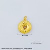 【限时克减150元】足金999.99 五9黄金空心双面龙凤平安扣吊坠(AFWJ020DZ00031)（预售产品下单后不退款不退货不换货不补差价（预售产品下单后不退款不退货不换货不补差价 商品缩略图3