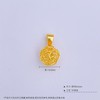 【限时7.5折】【定价黄金】足金999 #超轻 5G超轻黄金镂空绕线圆球吊坠(AG5GDZ00143)（预售产品下单后不退款不退货不换货不补差（预售产品下单后不退款不退货不换货不补差 商品缩略图3