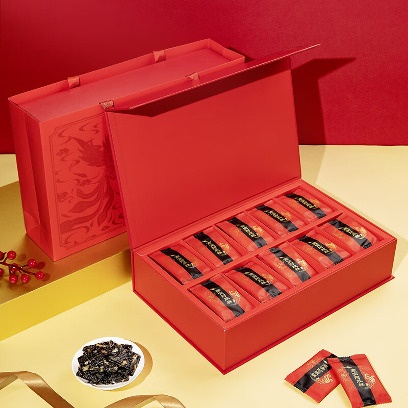 【中秋礼盒】神农金康  燕窝阿胶糕礼盒500g/盒 原生态真滋补 喝护家人健康