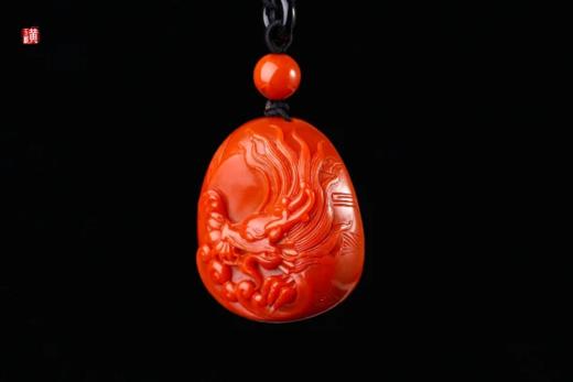 南红【龙】吊坠 配精美编织挂绳 商品图2