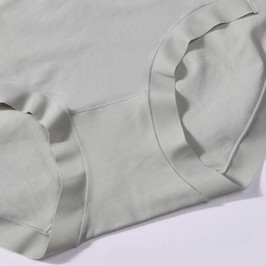 都市丽人基础系列舒肤棉内裤女100S棉纯棉女士内裤中腰平角内裤LK45G6 商品图4