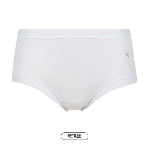都市丽人基础木代尔系列纤柔绵内裤女100S莫代尔女士内裤中腰平角内裤LK45F1 商品图9