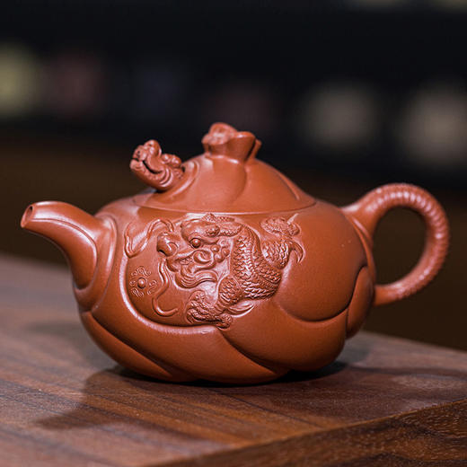 唐志平赵庄朱泥鱼化龙 商品图0