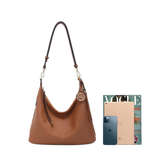 Why简约时尚单肩包大容量斜挎包气质托特包女士手提包YA5306 商品图14