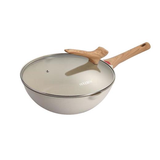 泰魔师火山岩麦饭石不粘锅（送盖送铲） F32 双用 商品图1